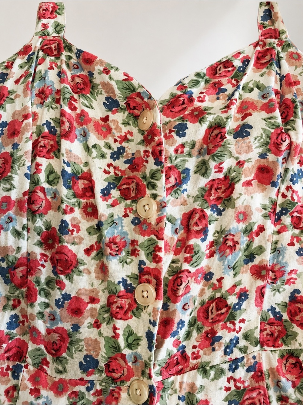 Urban Outfitters Staring At Stars Cross-back Romper 90s Floral Backless Playsuit - Picture 11 of 16